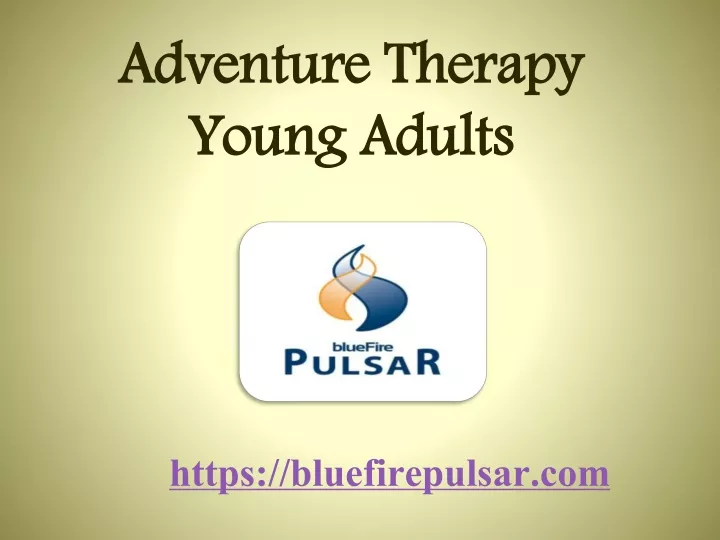 adventure therapy young adults