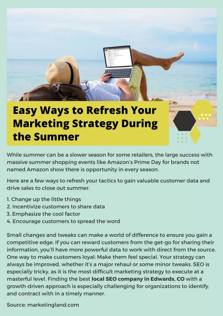 easy ways to refresh your marketing strategy