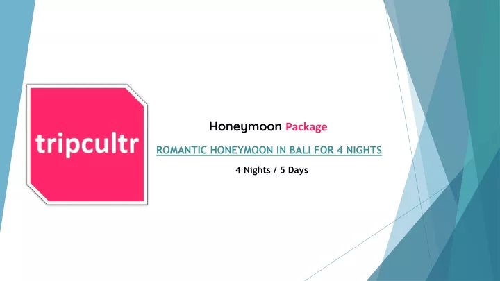 honeymoon package