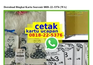 Download Bingkai Kartu Souvenir O818 22 5376 (WA)