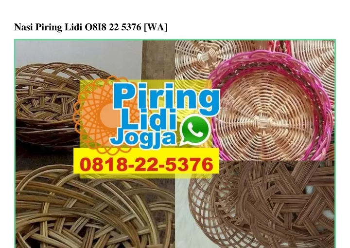 nasi piring lidi o8i8 22 5376 wa