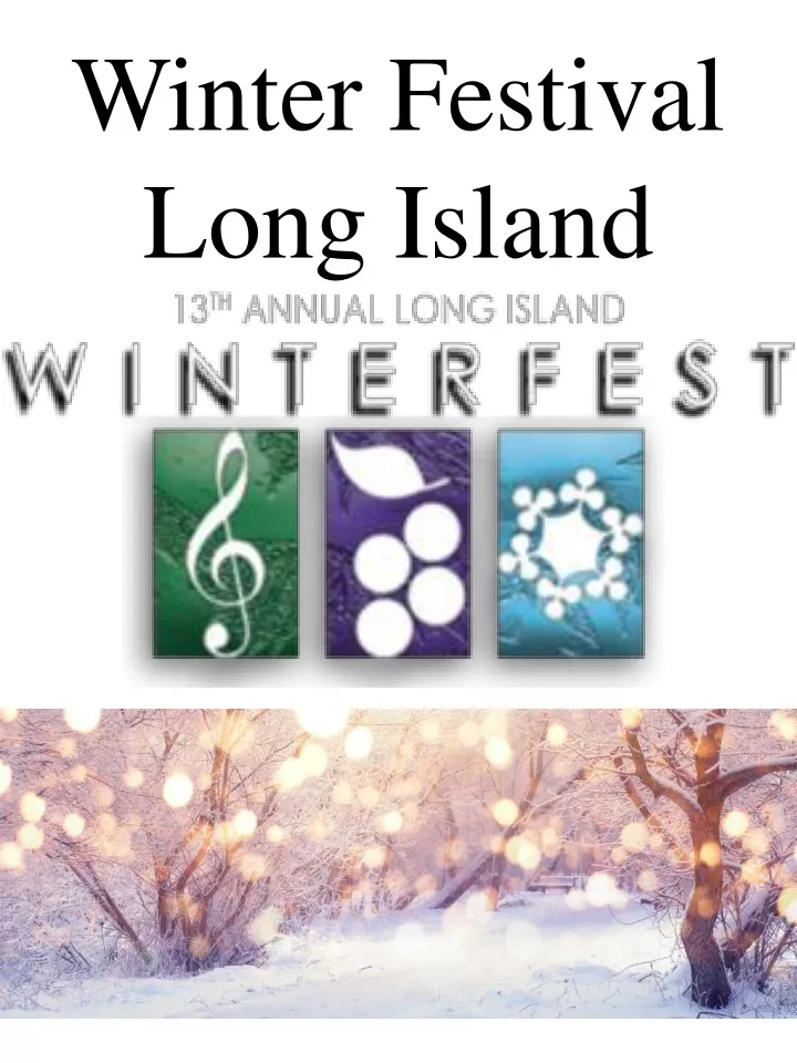 winter festival long island