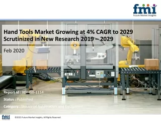 hand tools market growing at 4 cagr to 2029
