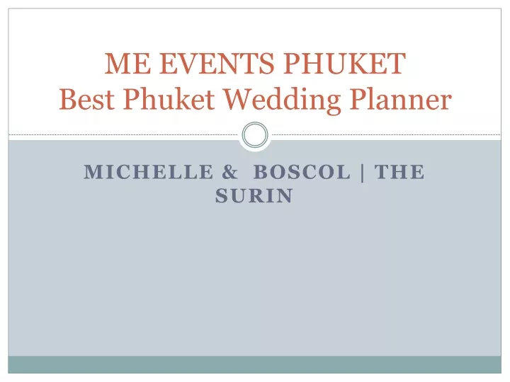 me events phuket best phuket wedding planner