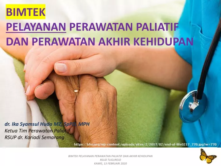 bimtek pelayanan perawatan paliatif dan perawatan