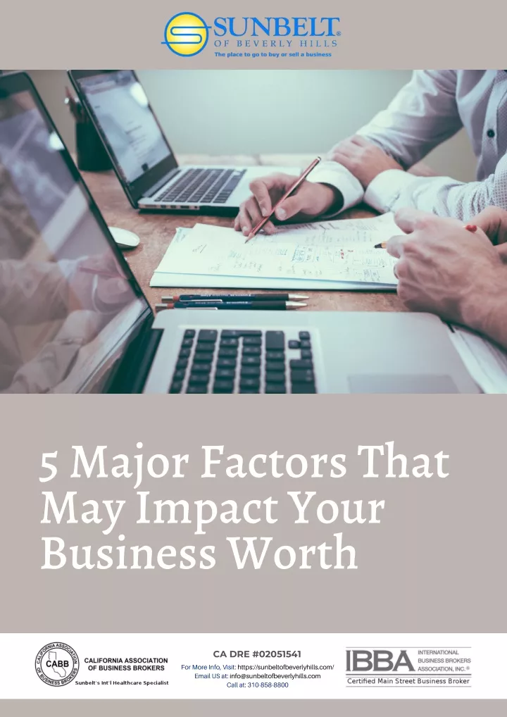5 major factors that may impact your business
