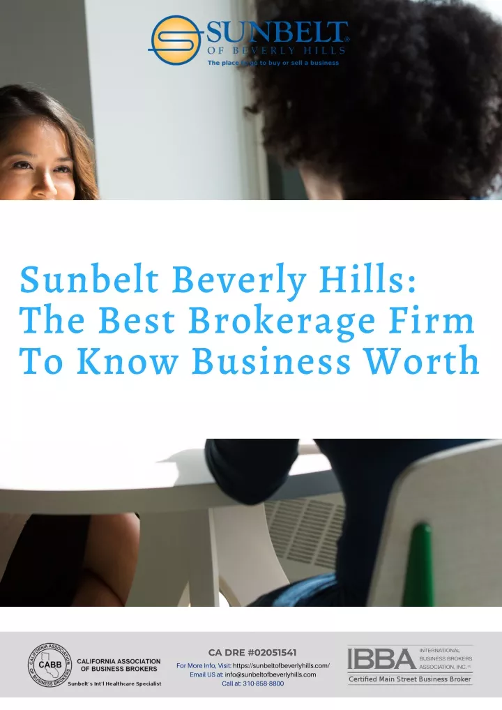 sunbelt beverly hills the best brokerage firm