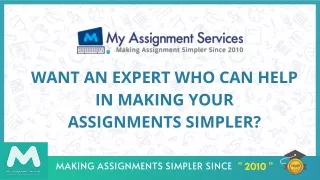 want an expert who can help in making your