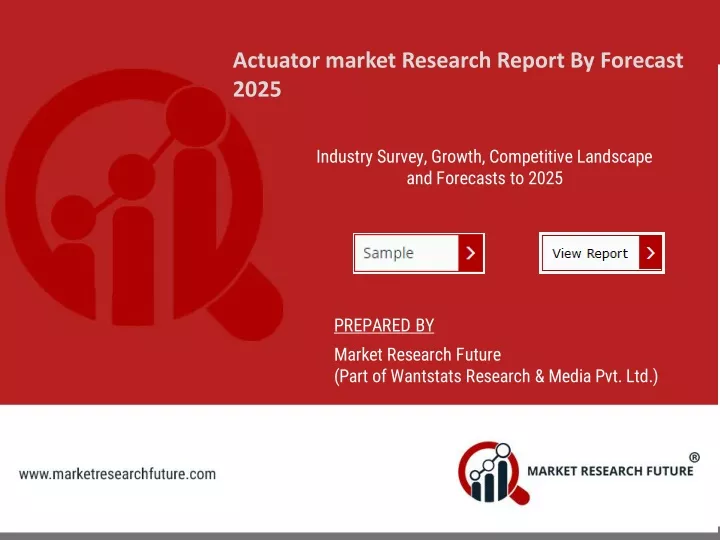actuator market research report by forecast 2025