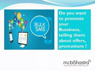 Get Bulk SMS service in UAE with the best features of Mobishastra.