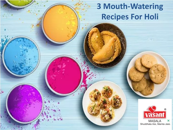 3 mouth watering recipes for holi