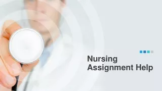 nursing assignment help