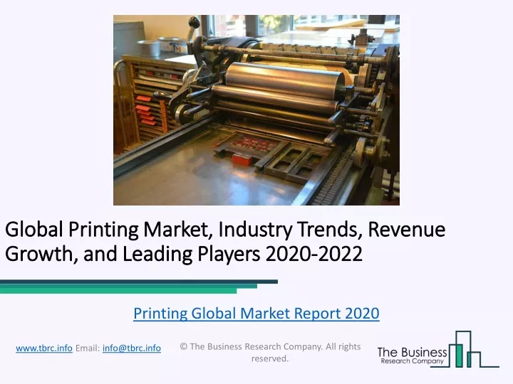 global global printing printing market industry