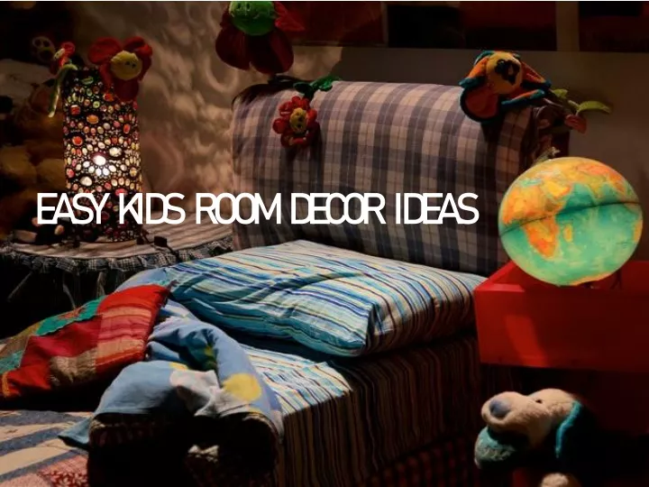 easy kids room decor ideas