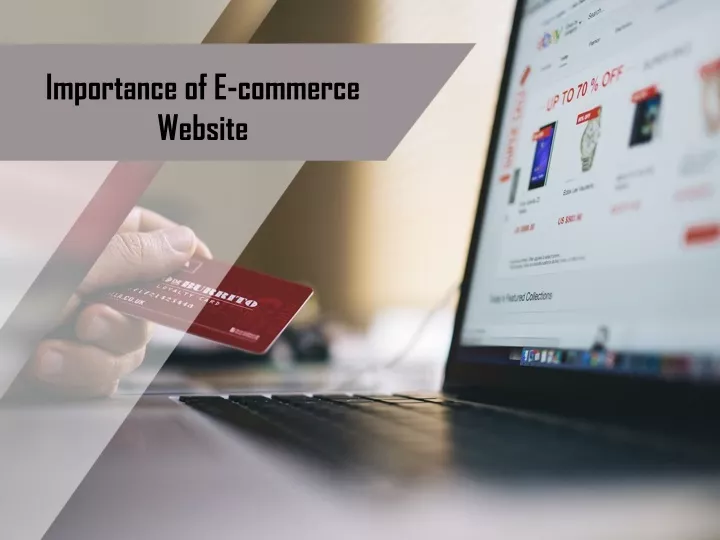 importance of e commerce website