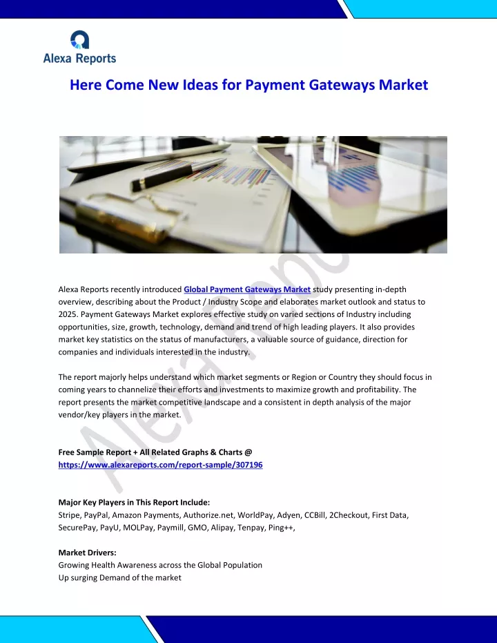 here come new ideas for payment gateways market