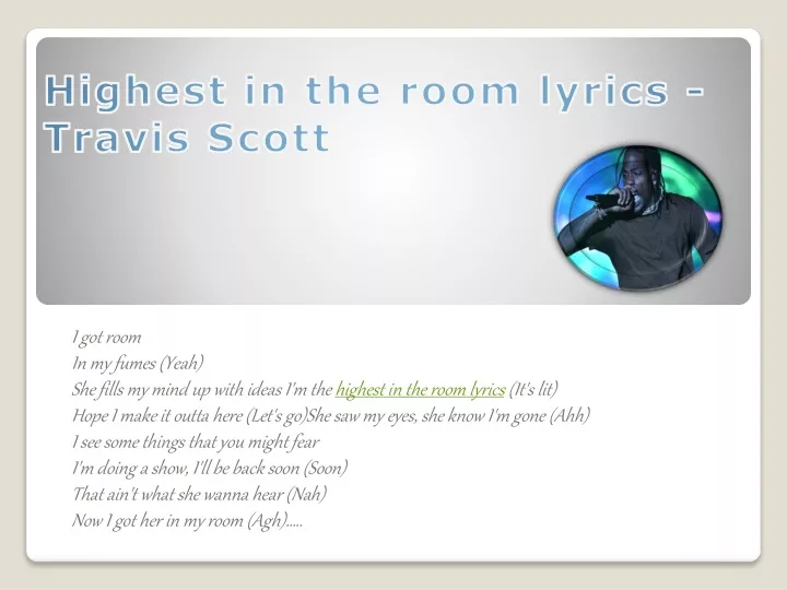 highest in the room lyrics travis scott