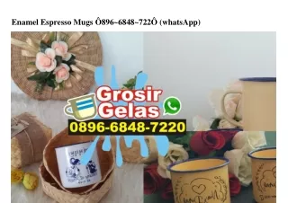 Enamel Espresso Mugs O8966848722O[wa]