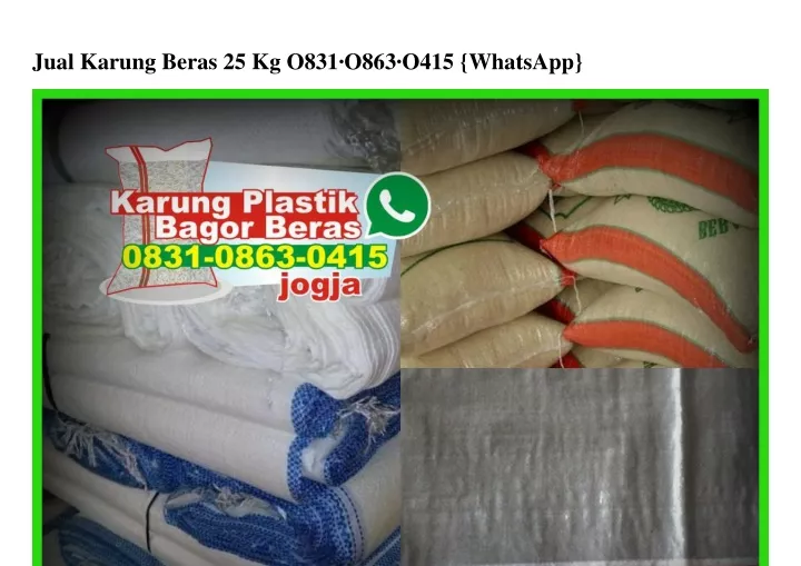 jual karung beras 25 kg o831 o863 o415 whatsapp