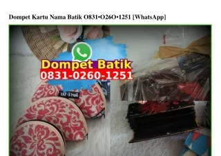 Dompet Kartu Nama Batik 0831_0260_1251[wa]