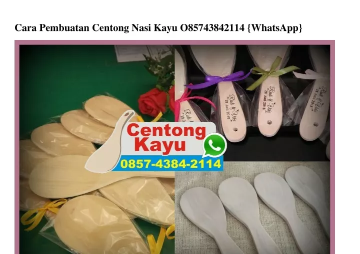 cara pembuatan centong nasi kayu o85743842114