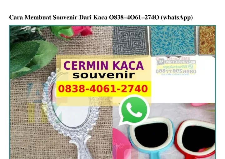 cara membuat souvenir dari kaca o838 4o61 274o