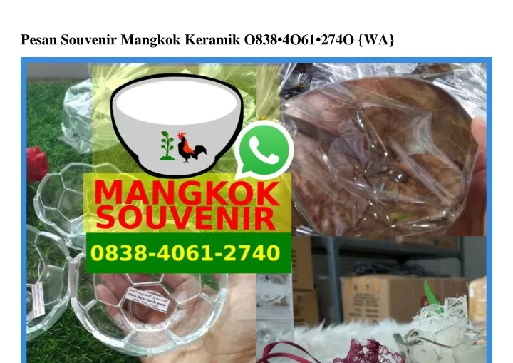 pesan souvenir mangkok keramik o838 4o61 274o wa