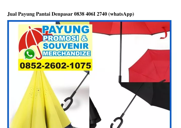 jual payung pantai denpasar 0838 406i 2740