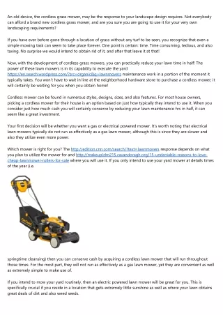 The Advanced Guide to best self propelled lawnmower with roller reviews
