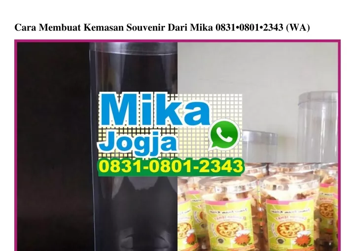 cara membuat kemasan souvenir dari mika 0831 0801