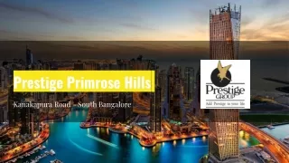 Prestige Group Prelaunch Apartments bangalore property prices