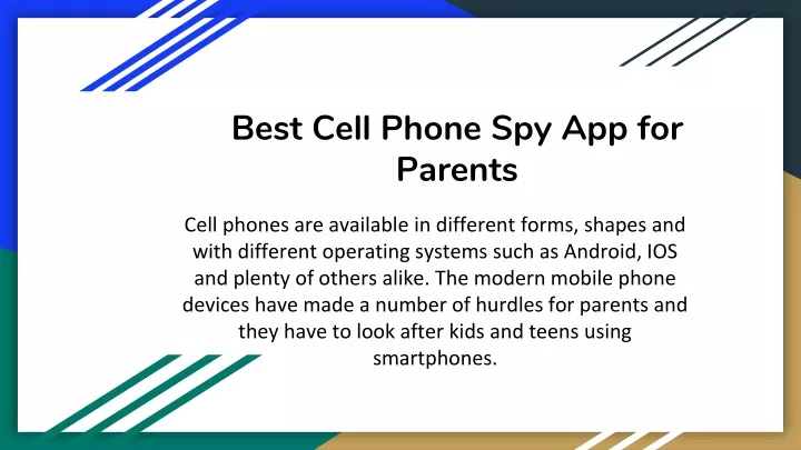 best cell phone spy app for parents