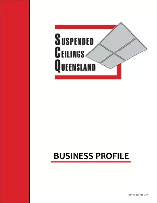 Suspended Ceilings QLD Business Profile