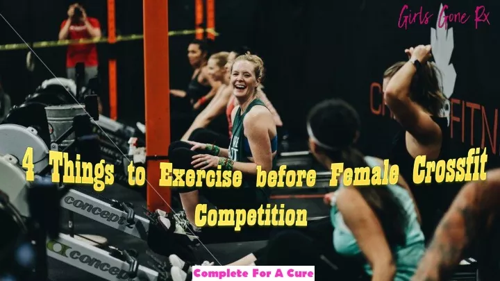4 things to exercise before female crossfit