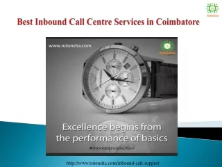 Best Inbound Call Centre Services in Coimbatore