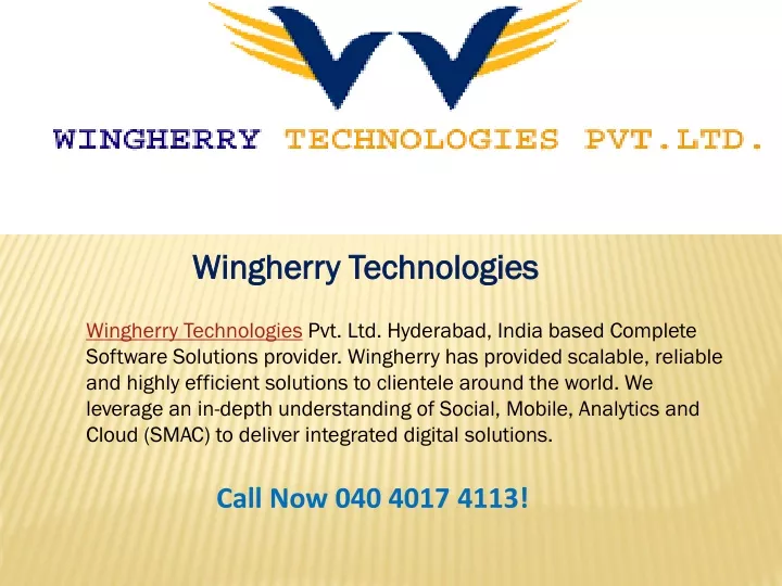 wingherry technologies wingherry technologies