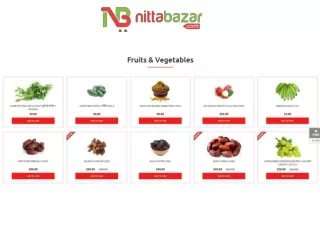 Fruits, Vegetables Nittabazar.com