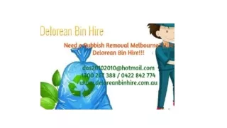 Rubbish Removal Melbourne