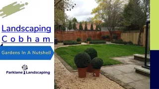 landscaping cobham