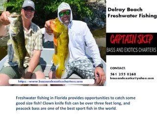 Freshwater Fishing Delraybeach