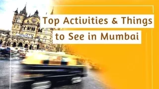 Thing to see in Mumbai | Mumbai Attractions