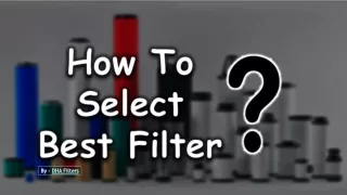 How to Select a Filter Cartridge and Microns for Water Treatment
