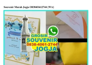 Souvenir Murah Jogja O838.4O61.2744[wa]