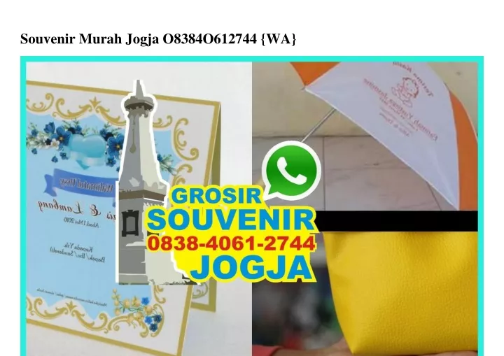 souvenir murah jogja o8384o612744 wa