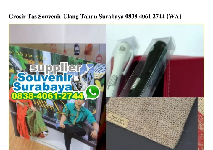 grosir tas souvenir ulang tahun surabaya 0838