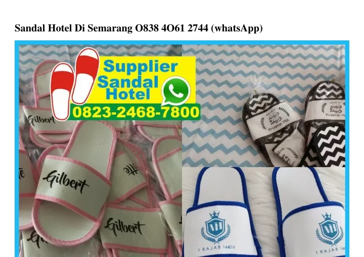 sandal hotel di semarang o838 4o61 2744 whatsapp