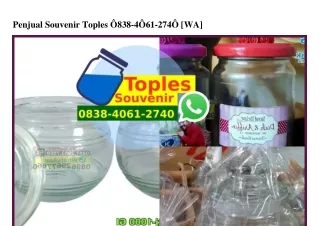 Penjual Souvenir Toples Ö838–4Ö61–274Ö {WA}