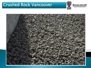 Crushed Rock vancouver