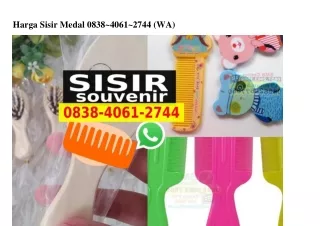 Harga Sisir Medal 0838_4061_2744[wa]