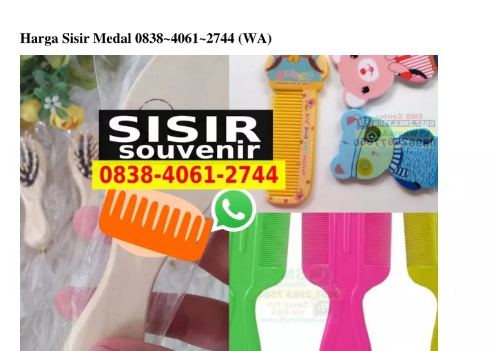 harga sisir medal 0838 4061 2744 wa